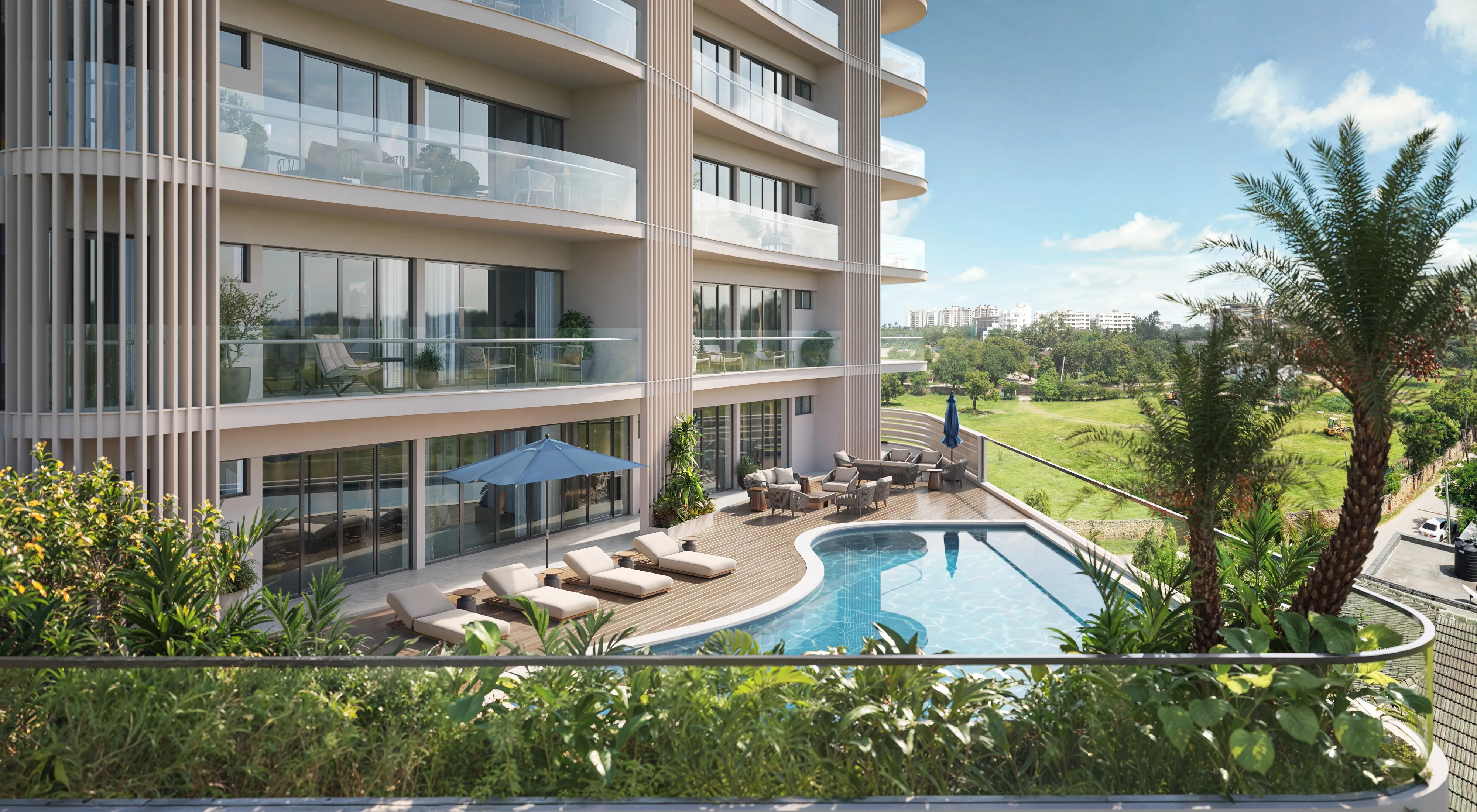 The Swimming Pool at Riva Nyali